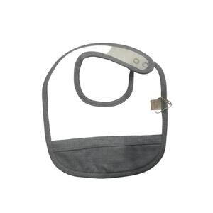 NEW BABY GI baby boys' bib in gray